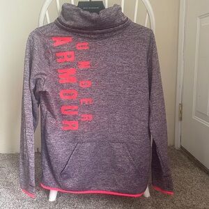 Purple Under Armour hoodie size medium